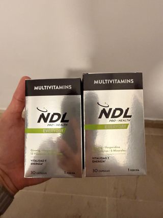 NDL Multivitaminas y Minerales 60 cápsulas
