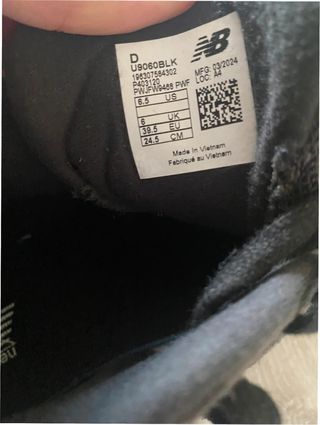 New Balance 9060 Black Castlerock Grey 39.5