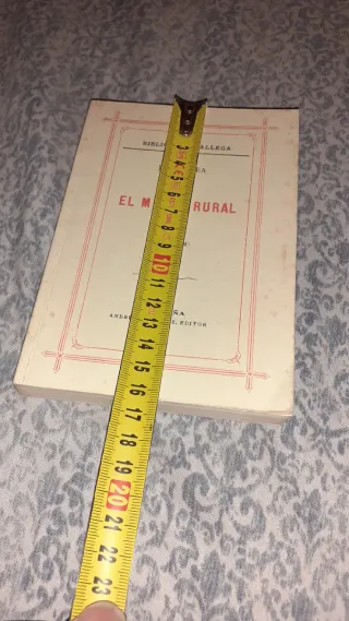 Libro O mundo rural 1987 ver fotos buen estado