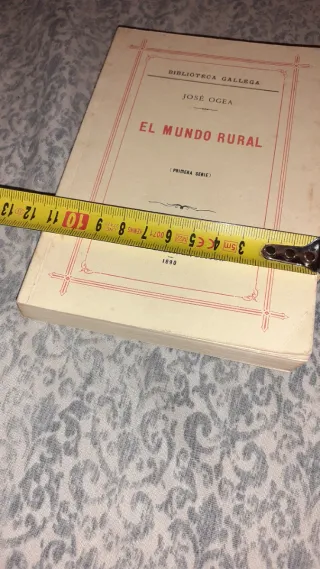 Libro O mundo rural 1987 ver fotos buen estado