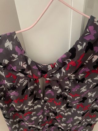 Vestido Adolfo Domínguez Mariposas Multicolor