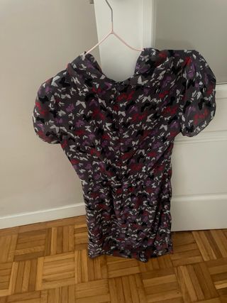 Vestido Adolfo Domínguez Mariposas Multicolor