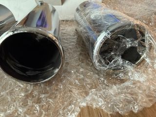 Colas de escape cromadas