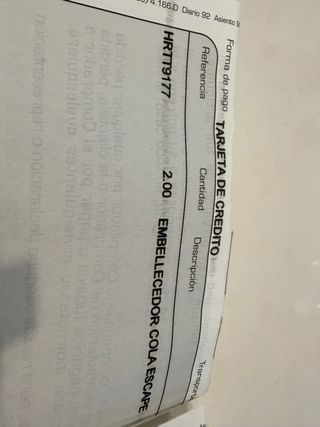 Colas de escape cromadas