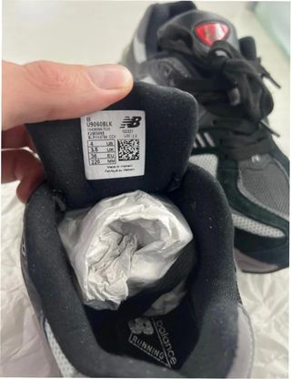 New Balance 9060 Black Castlerock Grey 36