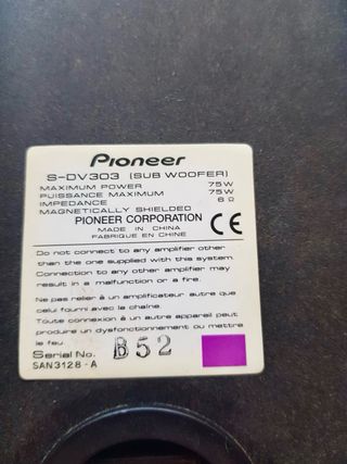 Pioneer XR-MH1 Micro Hi-Fi DVD