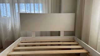 Cama de madera, individual 190x90