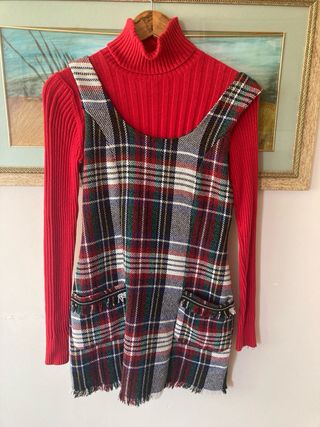 Vestido Zara cuadros