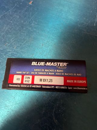 Juego Machos HSS DIN 352 M8x1,25