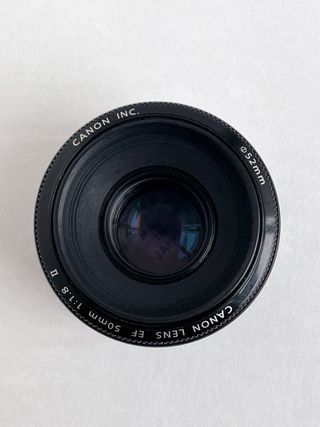 Objetivo Canon EF 50mm f/1.8 II