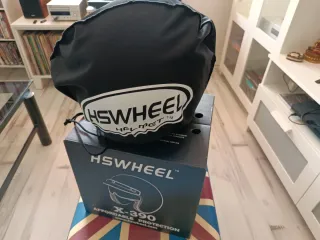Casco Moto Jet Negro y Blanco