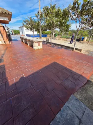 Hormigón impreso decorativo