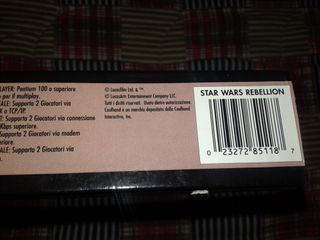 Star Wars Rebellion PC CD-ROM 1998 Ita