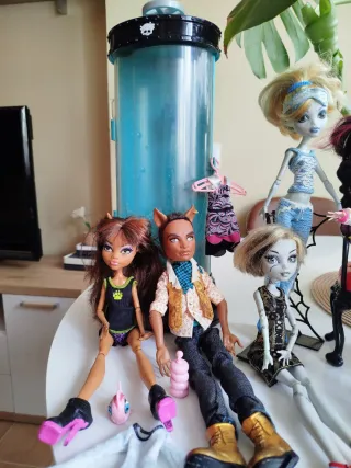 Lote Monster High: Muñecas y Accesorios