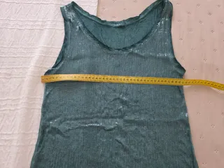 Camiseta lentejuelas verde