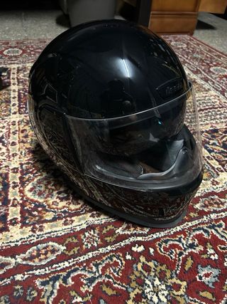 Casco Moto Icon Airform Negro Talla XL