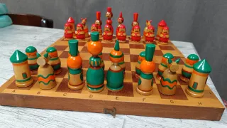 Ajedrez Soviético Artesanal