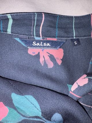 Vestido camisero estampado floral