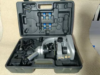 Microscopio con maletín