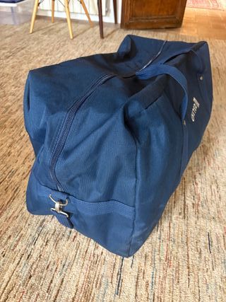 Maleta duffel de viaje azul United