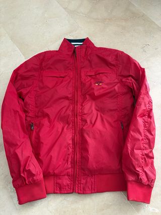 Cazadora Spagnolo Reversible Azul y Roja