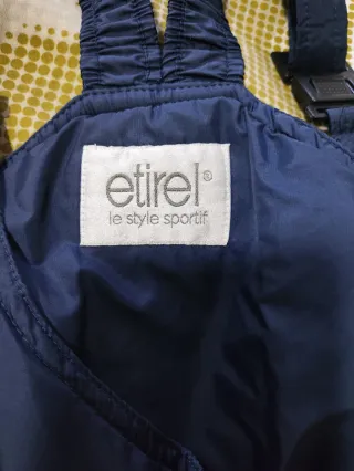 Pantalones de esquí Etirel azul talla 50