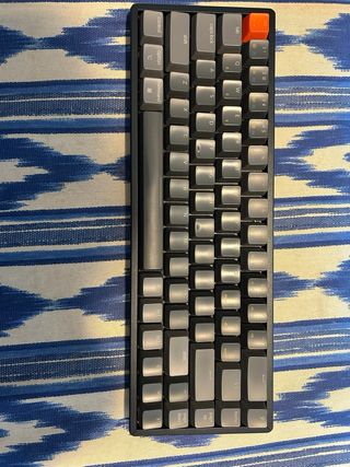 Teclado Keychron Negro con Tecla Naranja