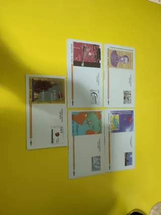 Lote 5 Aerogramas Españoles