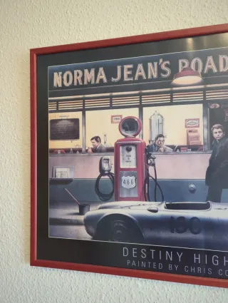 Póster Chris Consani: Elvis, Bogart, Marilyn, Dean