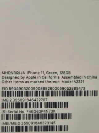 iPhone 11 128GB Verde