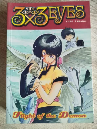 Lote manga 3x3 Eyes Dark Horse inglés