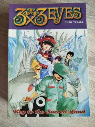 Lote manga 3x3 Eyes Dark Horse inglés