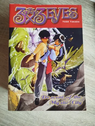 Lote manga 3x3 Eyes Dark Horse inglés