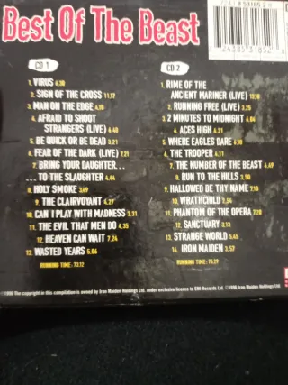 Iron Maiden - Best of the Beast 2CD