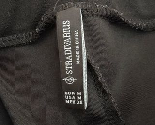 Pantalón negro Stradivarius - Talla M