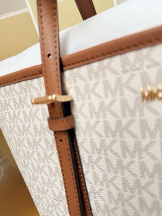 Bolso Michael Kors Tote Beige/Marrón