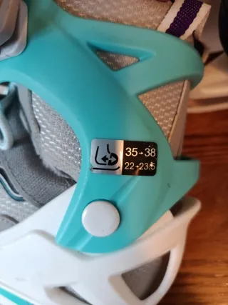 Pattini da ghiaccio Oxelo taglia 35-38