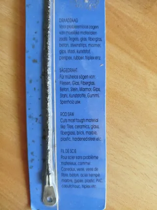 Lama tonda carburo tungsteno