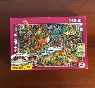 Lote Puzzles Dinosaurios Trefl y Schmidt