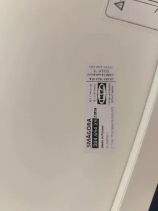 Cambiador Librería IKEA Småstad Blanco