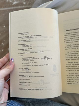 Lote 5 Libros Colección Siret de Arqueología