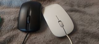 Lote 2 ratones ópticos USB y PS/2. Como nuevos