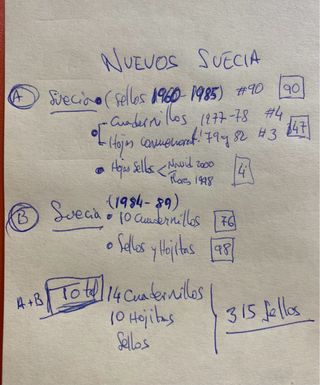 Sellos Suecia 1970-1989 Nuevos