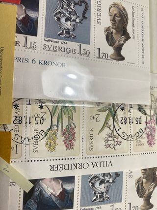 Sellos Suecia 1970-1989 Nuevos