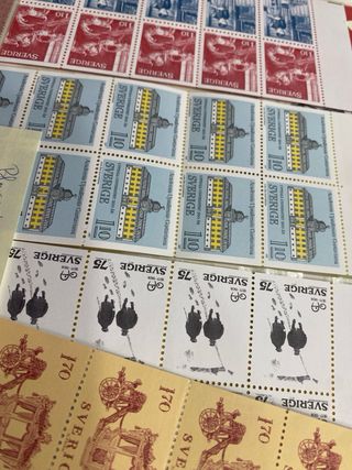 Sellos Suecia 1970-1989 Nuevos