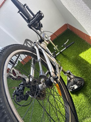 Bicicleta Plegable Nautic Plata