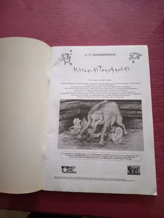 Historias tenebrosas. Los Cazafantasmas. JOC