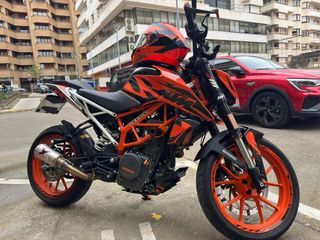 KTM 390 Duke NG Moto Naked Negra/Naranja