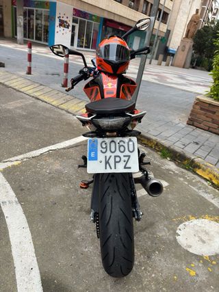 KTM 390 Duke NG Moto Naked Negra/Naranja
