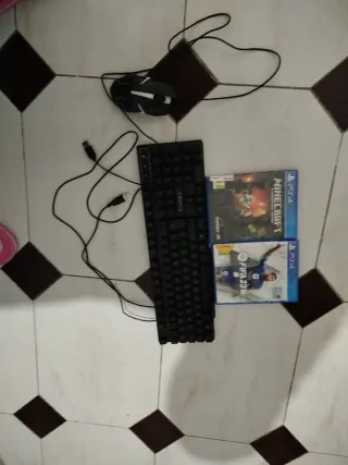 2 Juegos PS4 + Teclado y Ratón T-WOLF